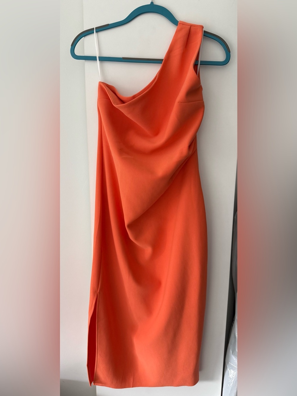 Petal & Pup Nadene One-Shoulder Midi Dress Size 8